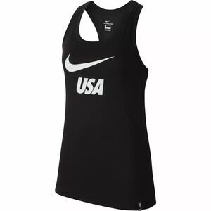 Nike Sportswear Womens Dry Tank Football Soccer Black CJ8751-010 Size S